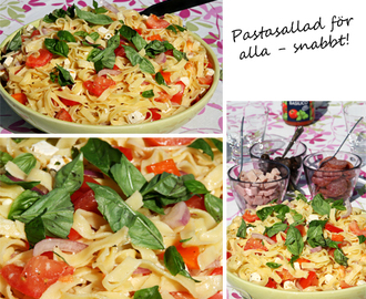 Snabblagad pastasallad för alla