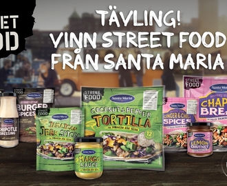 Vinn Street Food från Santa Maria!