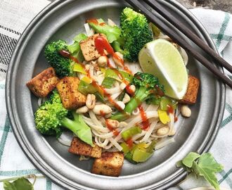 Pad Thai med tofu