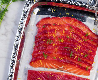 Rödbetsgravad lax