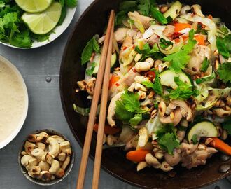 Chicken Vietnam med sojacrème