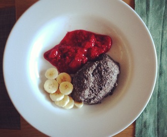 Nyttig frukost – Chiapudding med varma hallon