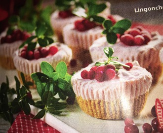 Lingoncheesecake