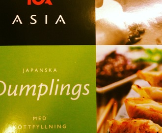 Dumplings med asiatisk sallad 8 propoints