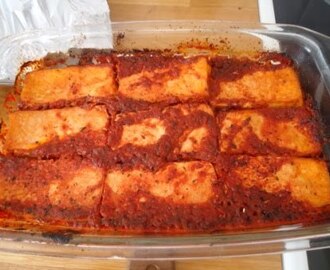 Kanjas tomatmarinerade tofu