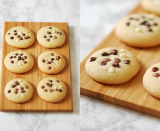Chocolate topped cookies