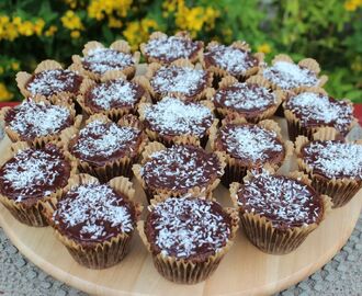 Banan-choklad muffins