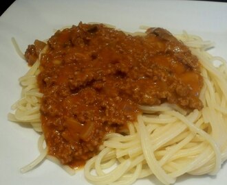 Spaghetti & köttfärssås