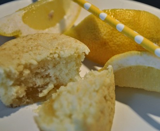 Citronmuffins med lemoncurd