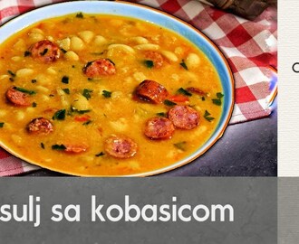 Pasulj/Grah sa Kobasicom - Beans Stew with Sausage - Bohneneintopf mit Wurst