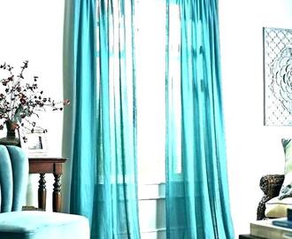 Light Turquoise Curtains