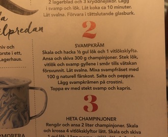 Svampkräm till crostini