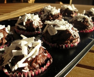 Devils food muffins