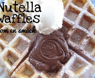 Nutella waffles