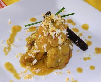 Pollo en pepitoria  (Kyckling pepitoria)