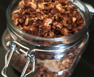 Granola a'la choklad