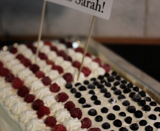 American-flag tårta
