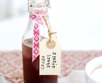 Gingerbread Syrup for Gingerbread Latte (Pepparkakssirap )