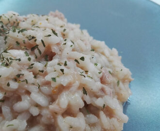 Risotto estivo al tonno e limone