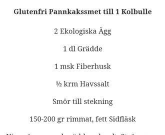 Kolbulle utan Gluten