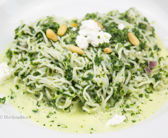 Spinach Goat Cheese Pasta Sauce