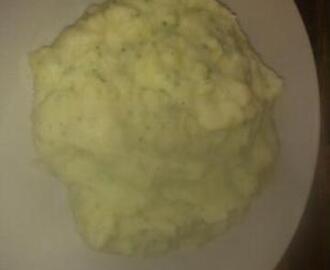 Gills potatismos med vitlök och persilja