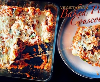 Baked pizza couscous