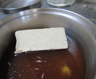 Marinerad tofu som är mycket bättre än den färdigköpta
