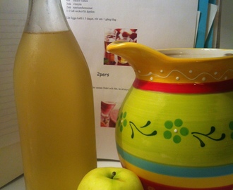 Hemmagjord äppeljuice
