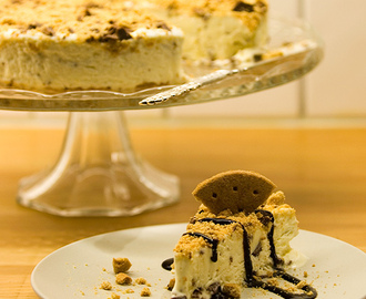 Cheesecake med chokladkross