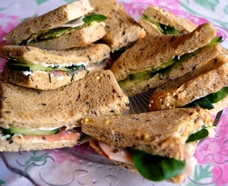 Afternoon Tea-vecka, del 1: Sandwiches