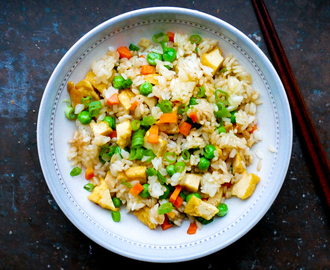 #tasteorwaste – Fried rice med tofu