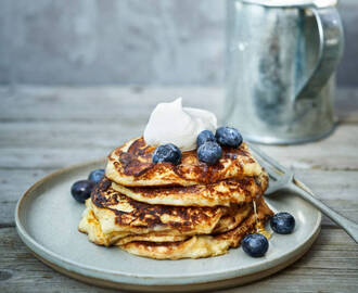 Amerikanska pannkakor – glutenfritt recept