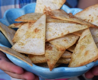 Hemmagjorda tortillachips