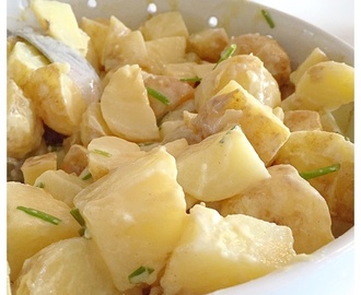 Potatissallad med dijon och äppelcider
