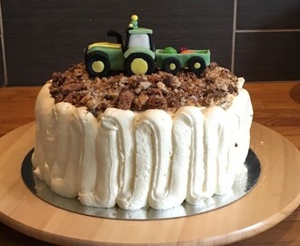 Traktor tårta