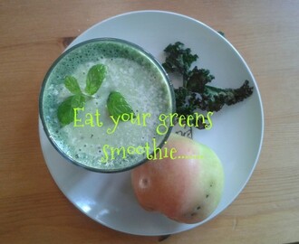 Eat your greens smoothie & morgongröt