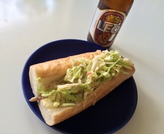 Coconut Pulled Chicken med kålsallad