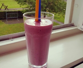 Hallon smoothie