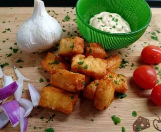 Friterad halloumi/halloumifrites