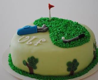 Tårta till golfare