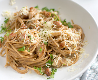 Kyckling carbonara och en tävling med fina priser!