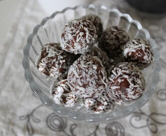 Supergoda sockerfria chokladbollar!