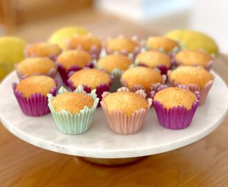 Glutenfria citronmuffins