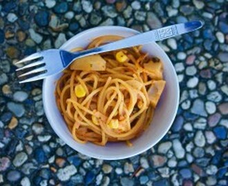 One pot pasta med jordärtsskocka Barilla