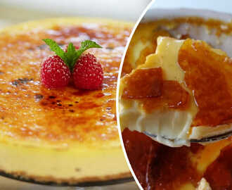 Drömmen är sann: Den här Crème Brûlée-cheesecaken är allt du hoppas att den ska vara