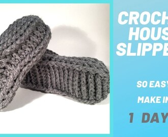 Crochet House Slippers