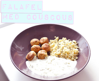 Falafel med couscous