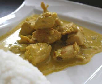 Kyckling korma (chicken korma)