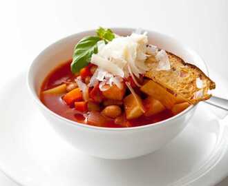 Tomat- och bönsoppa